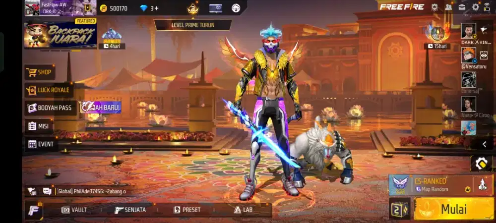 DiJUAL CEPAT AKUN FF SULTAN