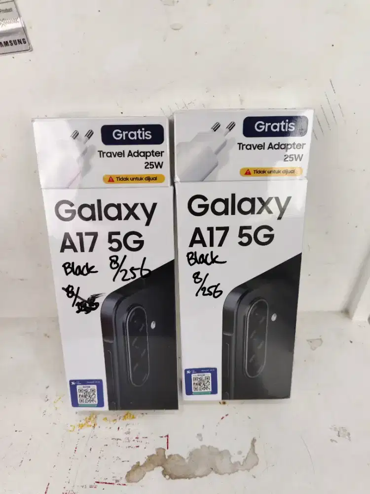 Samsung A17 5g 8/256 black ready stok