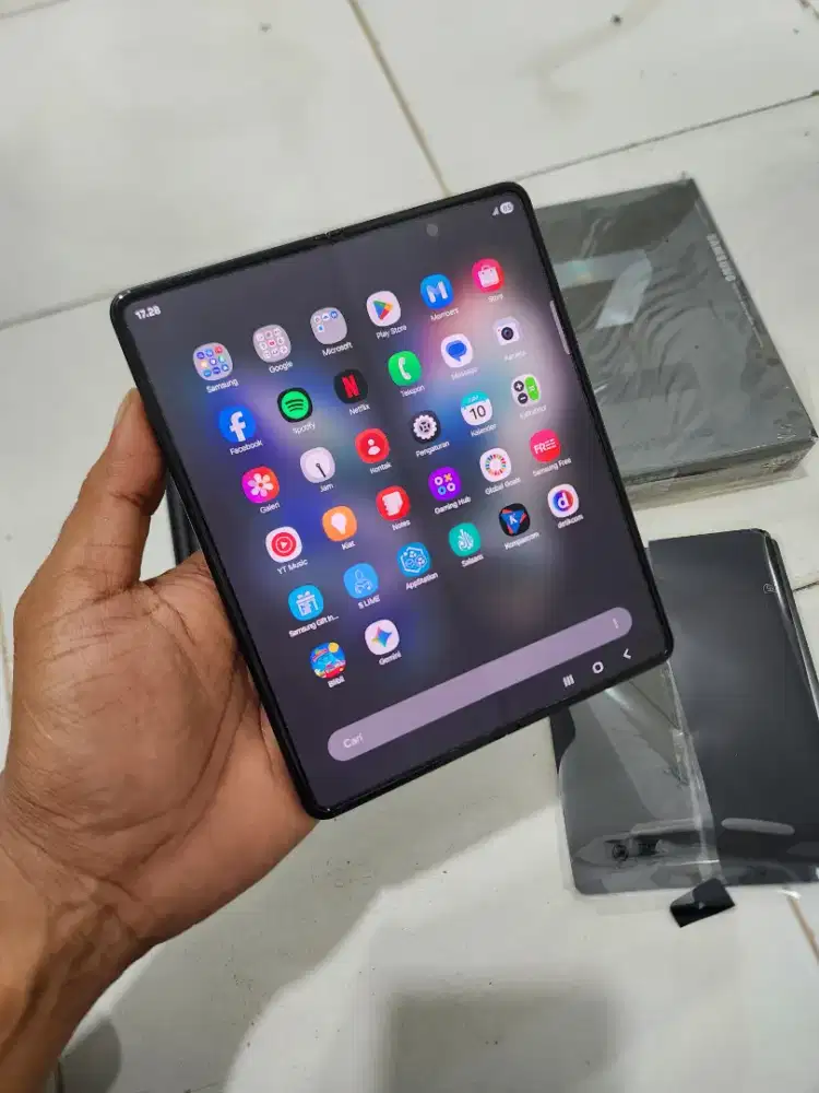 Samsung z fold 3 12/512gb sein fullset ori mulus no minus