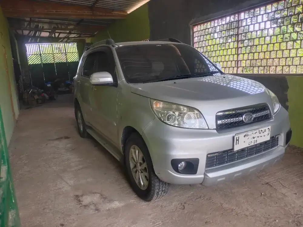 Terios TX silver 2012 Plat H semarang kota