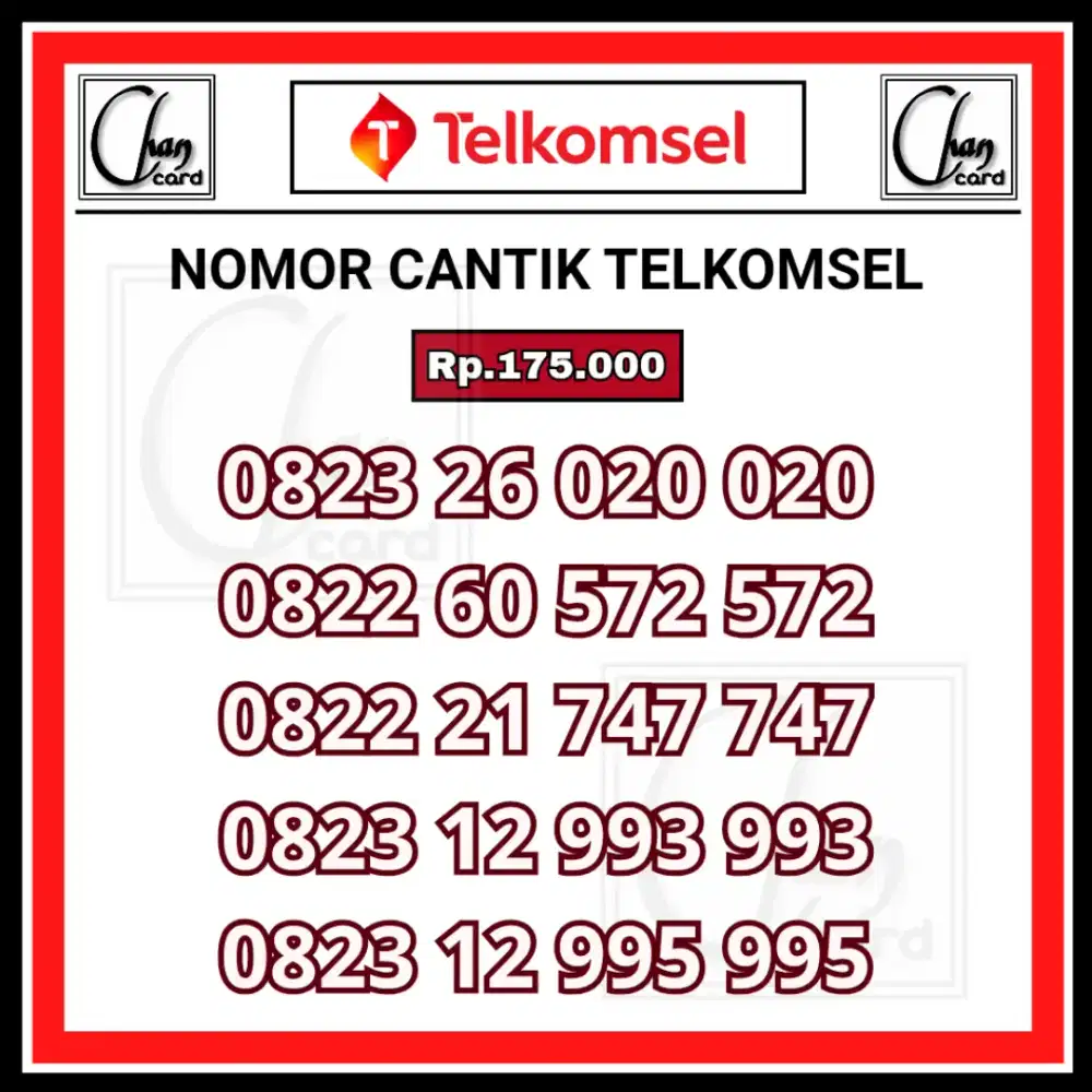 Nomor Cantik Simpati Seri ABC ABC Kartu Perdana Telkomsel Cantik Murah