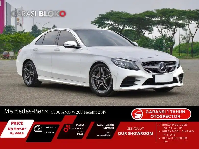 Mercedes Benz C300 W205 Facelift AMG 2019