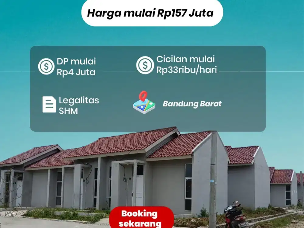 Rumah Murah Subsidi Modern di Bandung  Barat