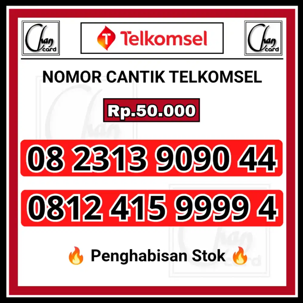 Nomor Cantik Telkomsel Murah Kartu Perdana Simpati Termurah