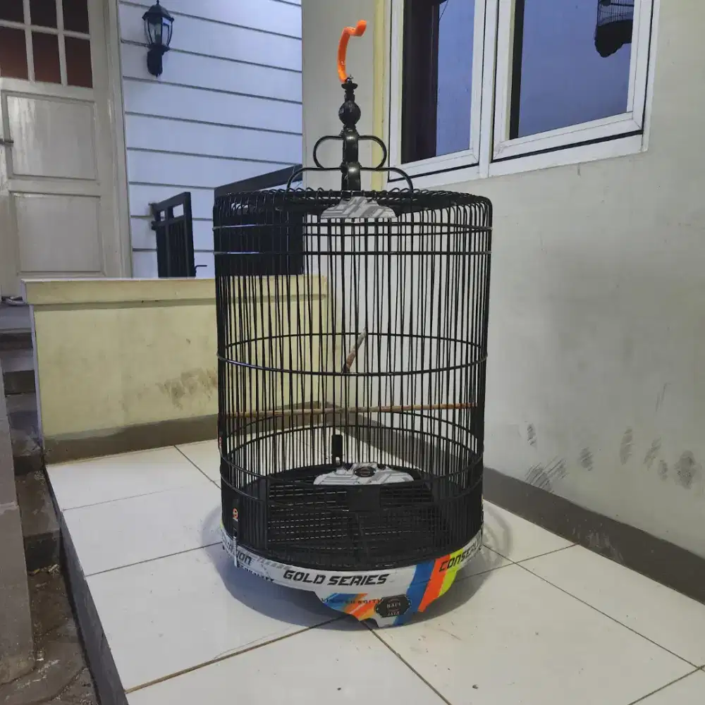 kandang murai no 3 merk rafi baru pakai 1 bulqn