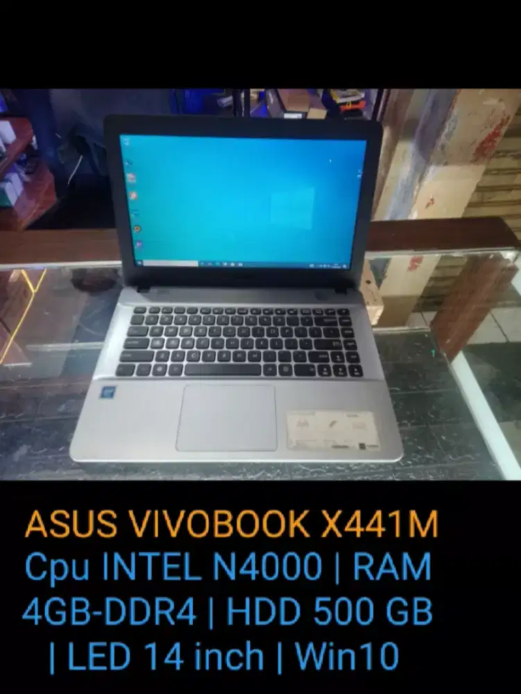 Asus x441m n4000 RAM 4GB.Good Condition