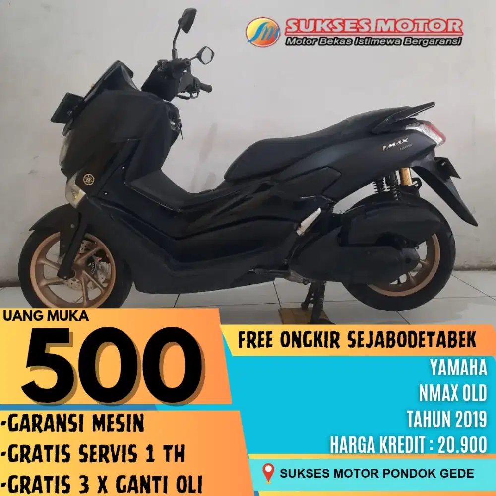 YAMAHA NMAX NON ABS TAHUN 2019 DP 500 RIBU