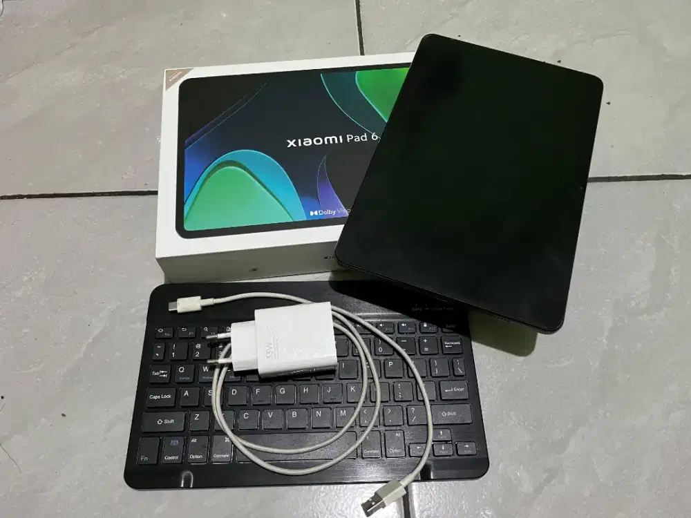 Xiaomi Pad 6 (8GB/256GB) include keyboard + screen protector paperlike
