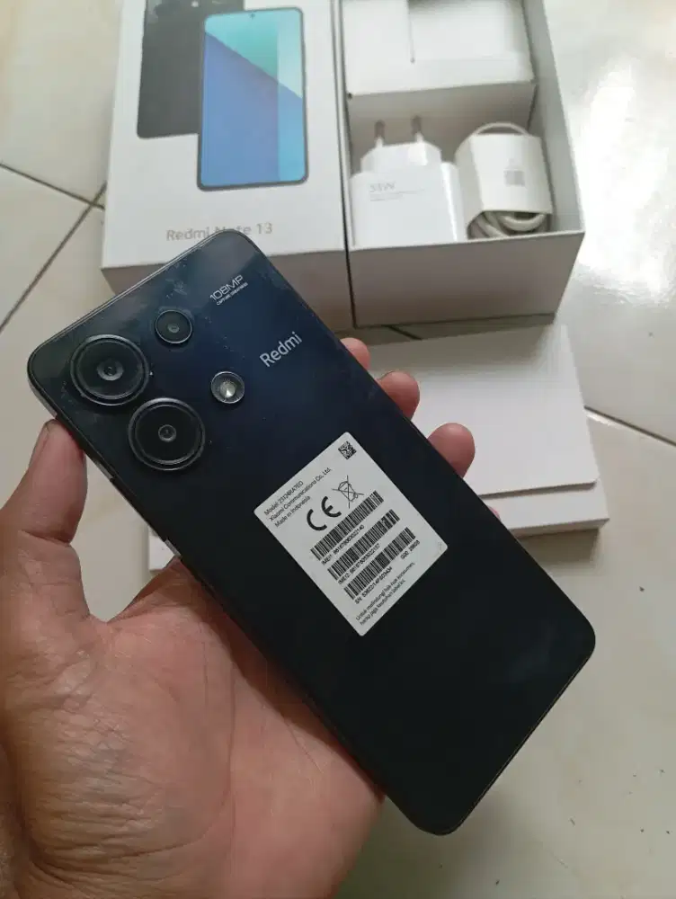 Redmi note 13 8+8/256 gb fullset no minus jual harga pas net gan