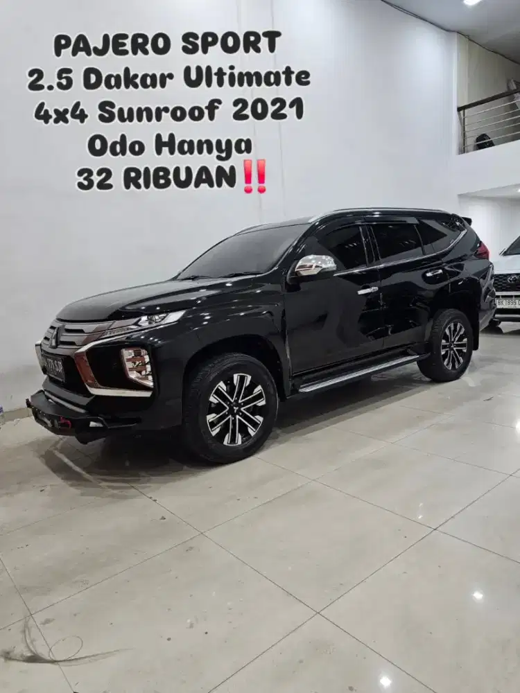PAJERO DAKAR 4x4 Sunroof A/T 2021 / 2022 hitam mitsubishi sport
