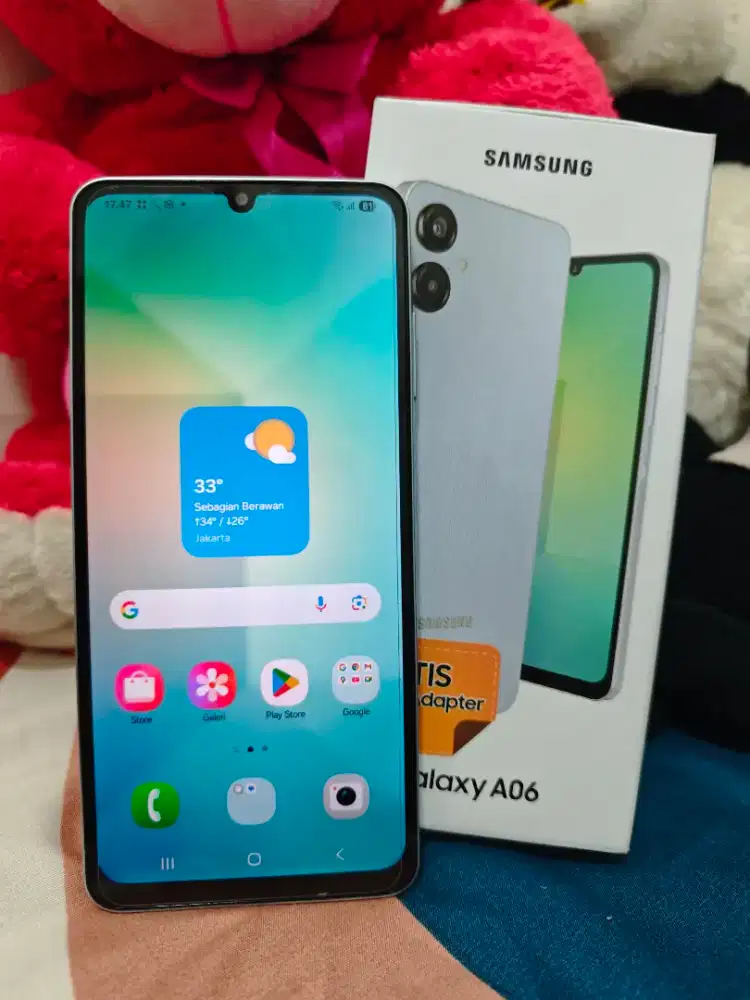 Samsung A06 Ram 6/128 Hp Punya Ibu Mulus Kinyis2 Garansi ON Komplit