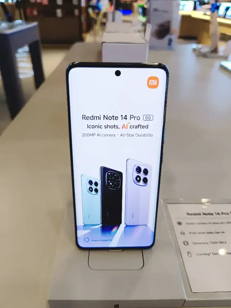 Xiaomi Redmi Note 14 Pro 5G
Cicilan mulai dari 400 ribuan ...
