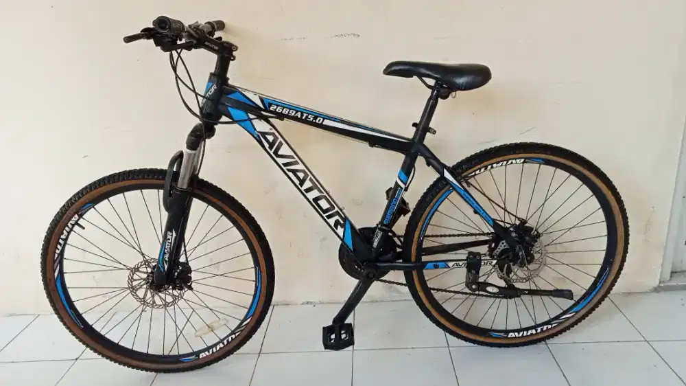 MTB 26 Upgrade, Sepeda Gunung Aviator cakram megarange
