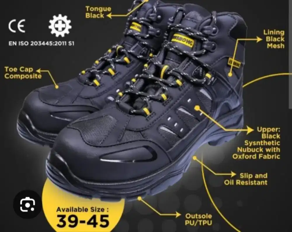jual sepatu safety krisbow original