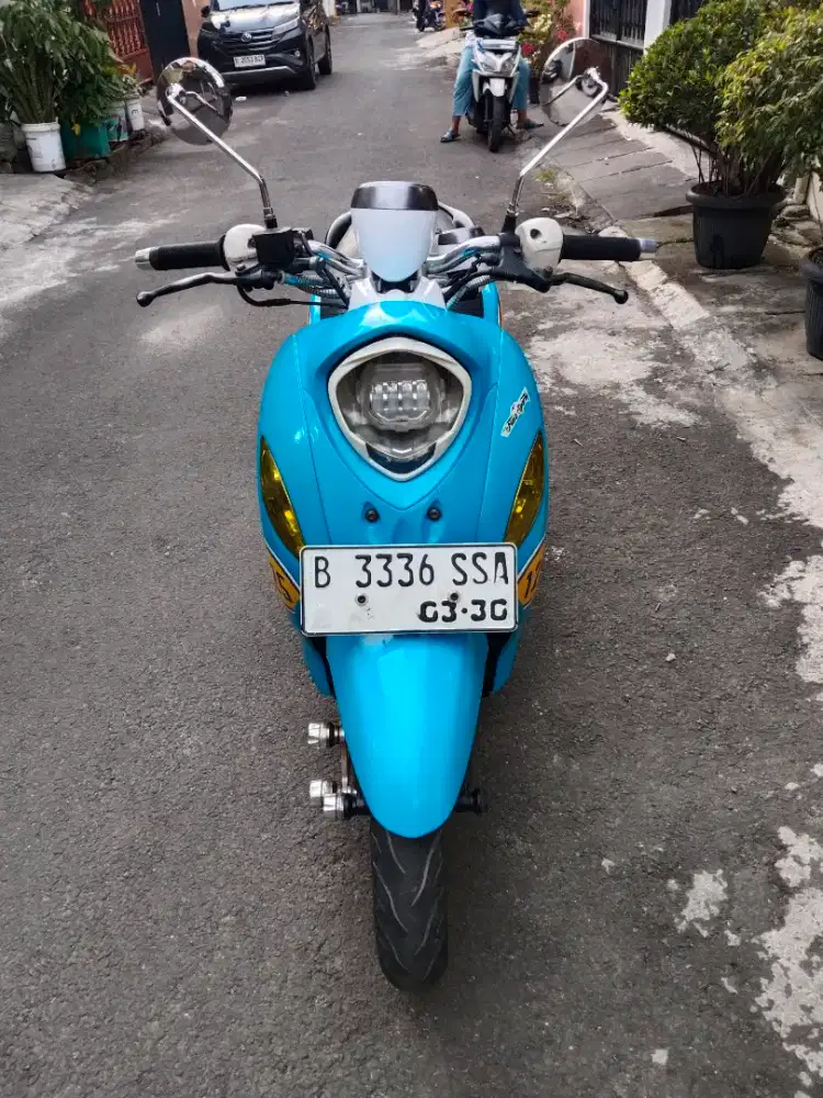 Yamaha Fino F1 th 2014 plat 2030 PJK pnjng mesin halus