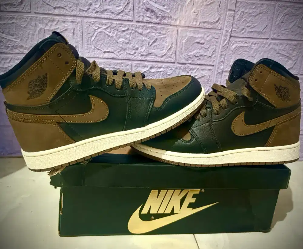 Nike air Jordan 1 high og palomino ORI mulus seperti baru