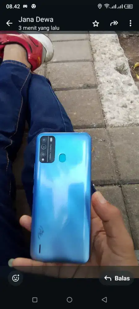 Jual aja hp Infinix itel nya ram 3/32gb
