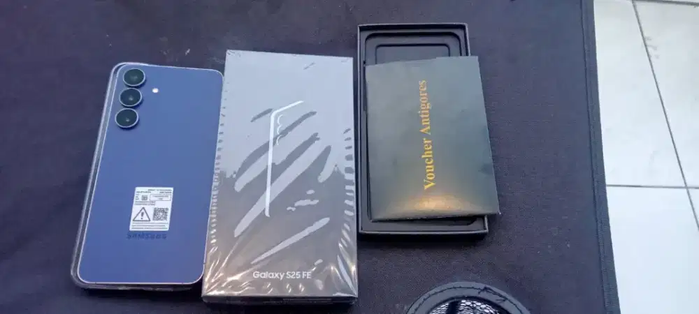 Di jual hp Samsung S25 FE terbaru baru buka kardus.