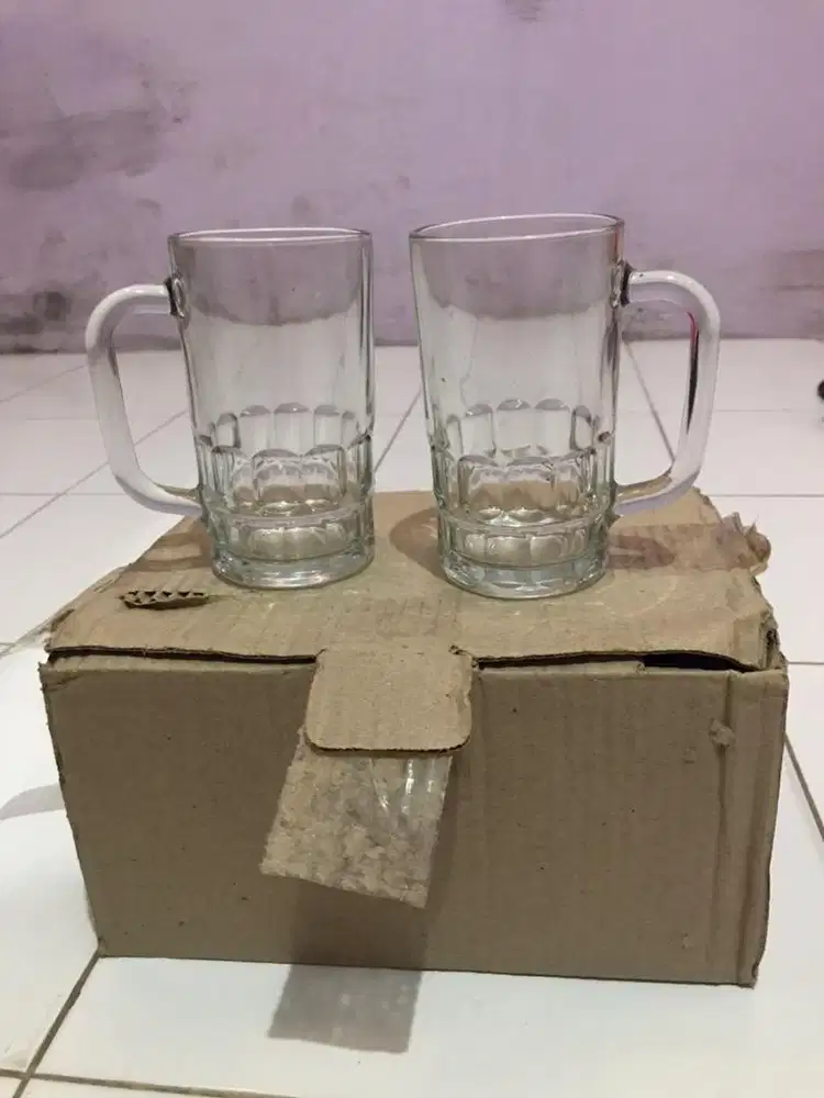 Gelas minum Kaca 6pcs