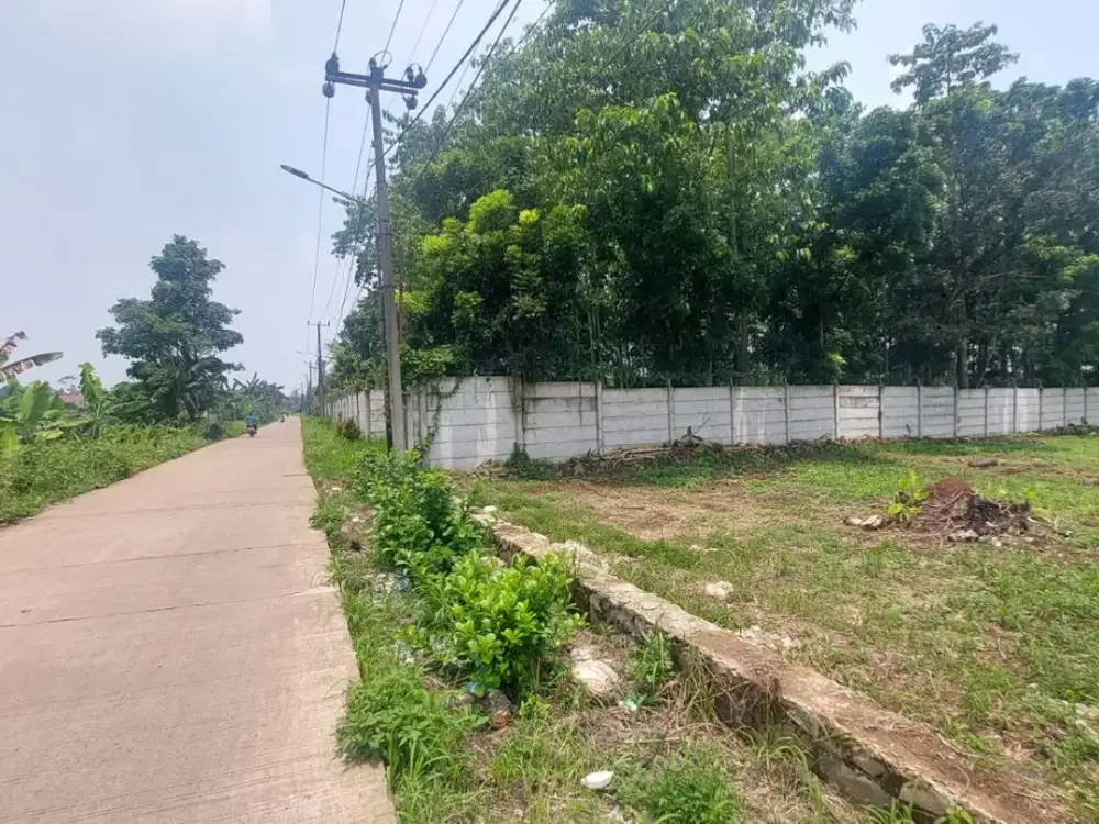 100 Juta-an Kavling SHM Tangerang. Dekat Tol Serpong-Balaraja & Stasiun Jateke-BSD