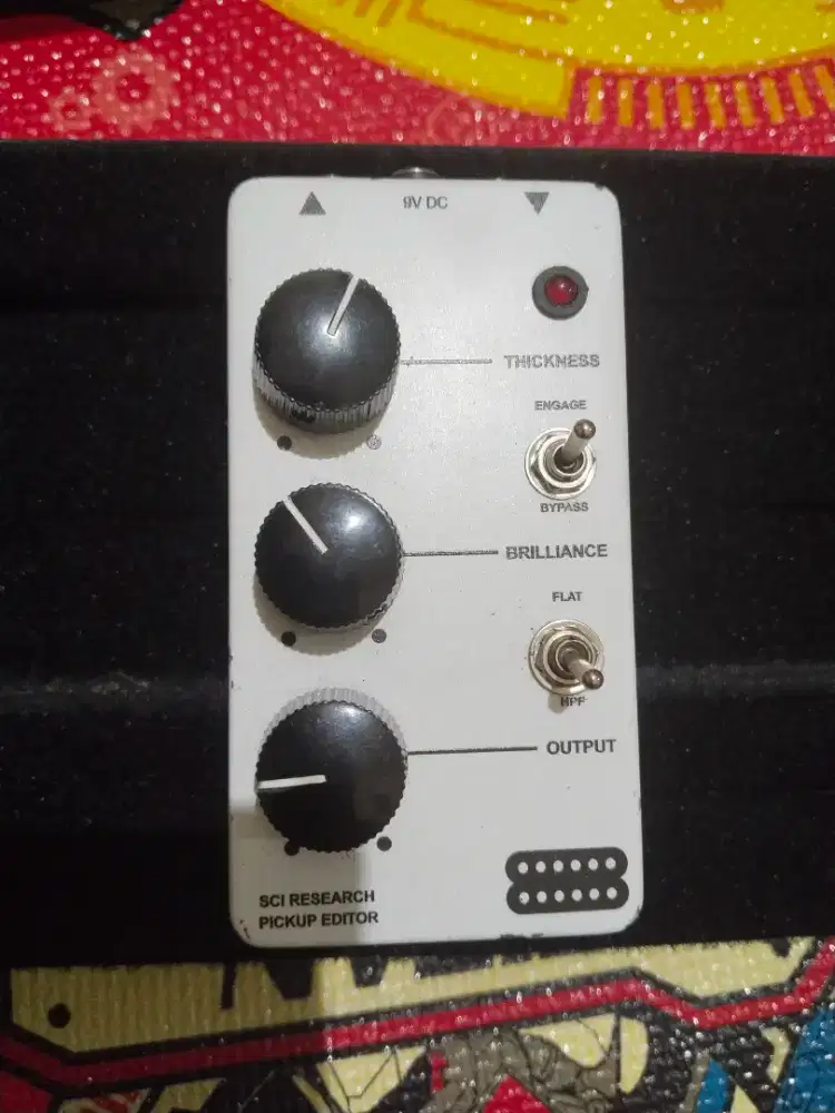 Efek gitar pickup editor
