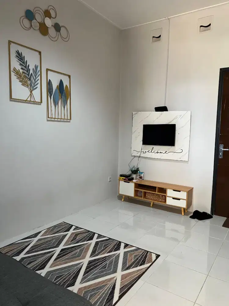 Rumah fully furnished siap huni