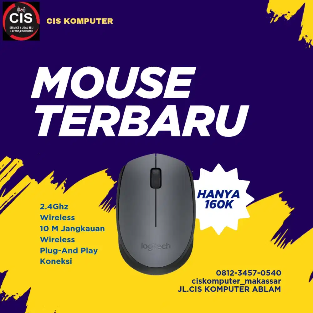 MOUSE LOGITECH WIRELESS