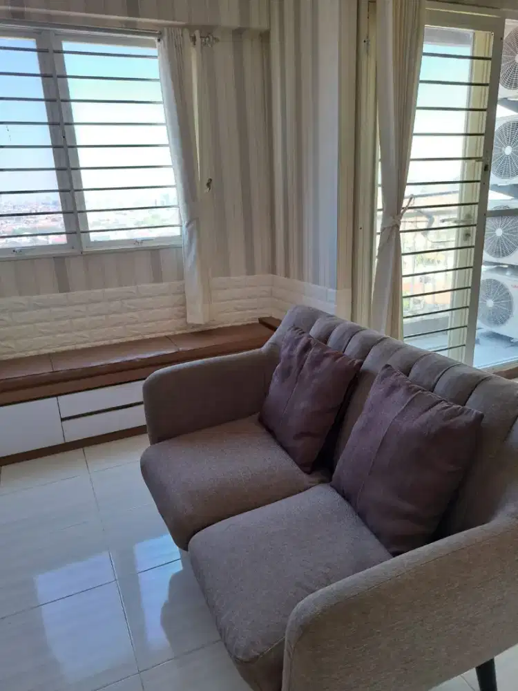 DIJUAL APARTEMEN PUNCAK DHARMAHUSADA TOWER A LANTAI 12 FULL FURNISHED