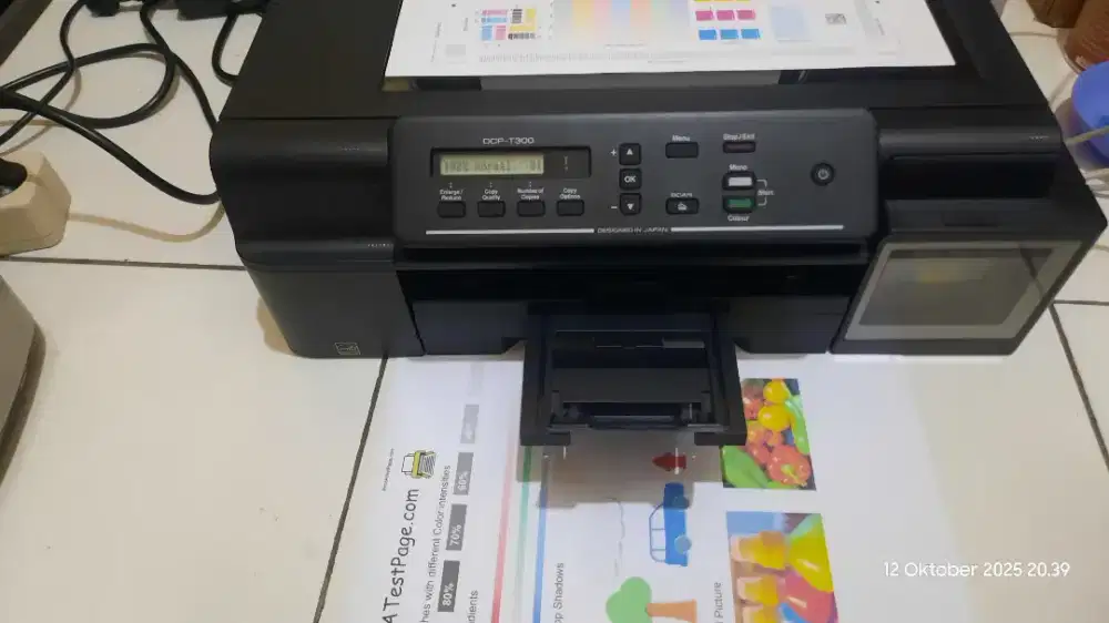 Printer Brother Warna copy print scan siap pakai