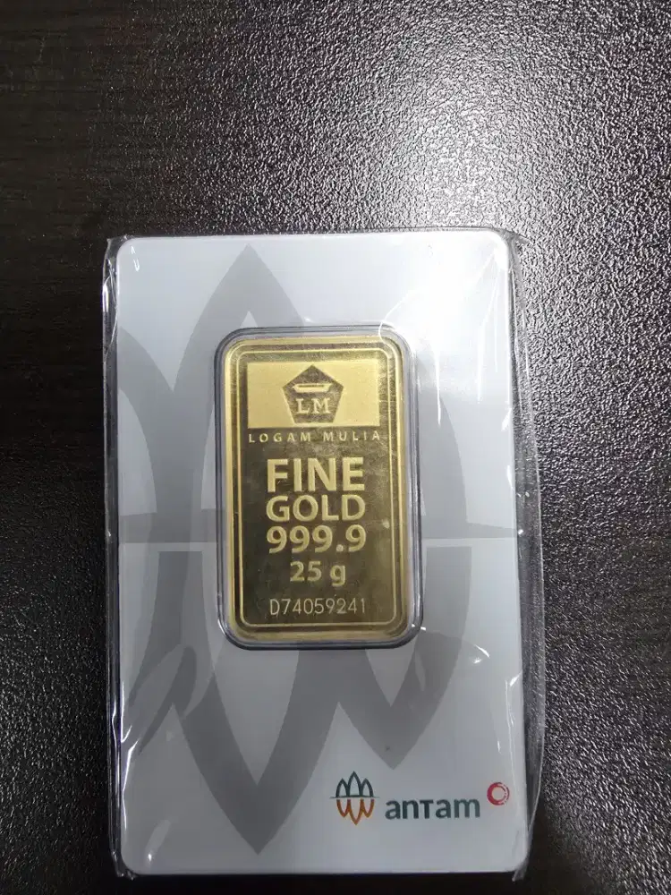 Emas antam 25 gram 2024