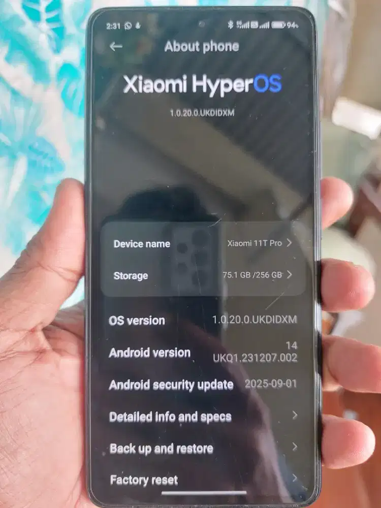 MI 11T Pro 5G 8/256
