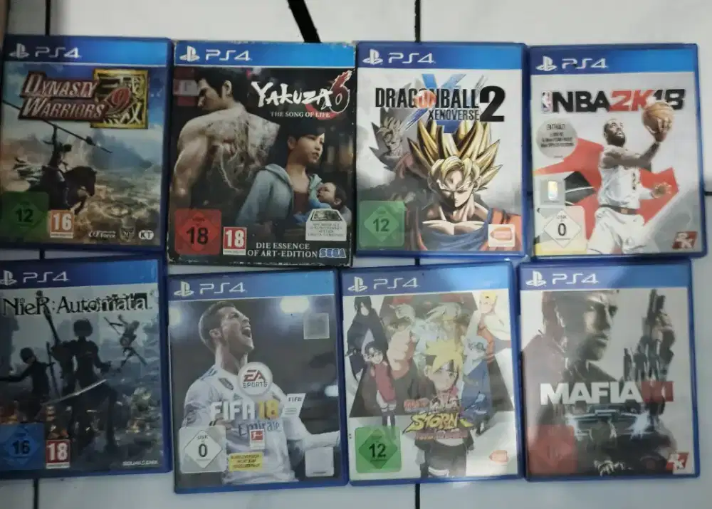 Kaset ps4 obral