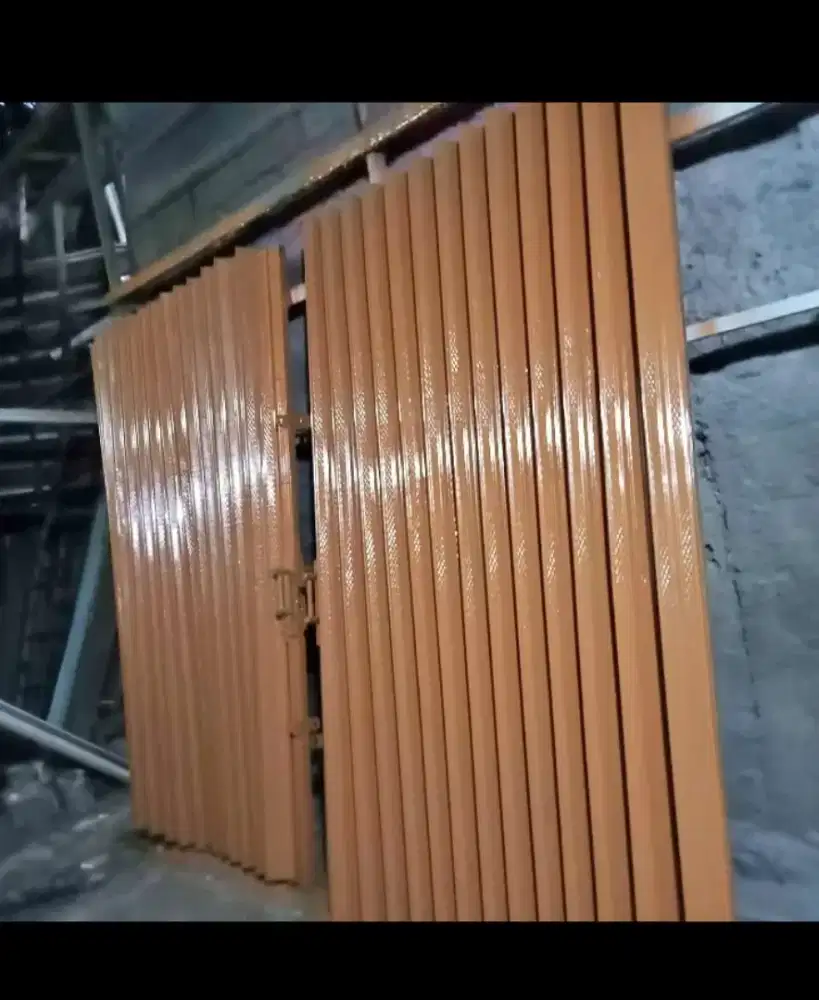 Folding gate rolling door murah