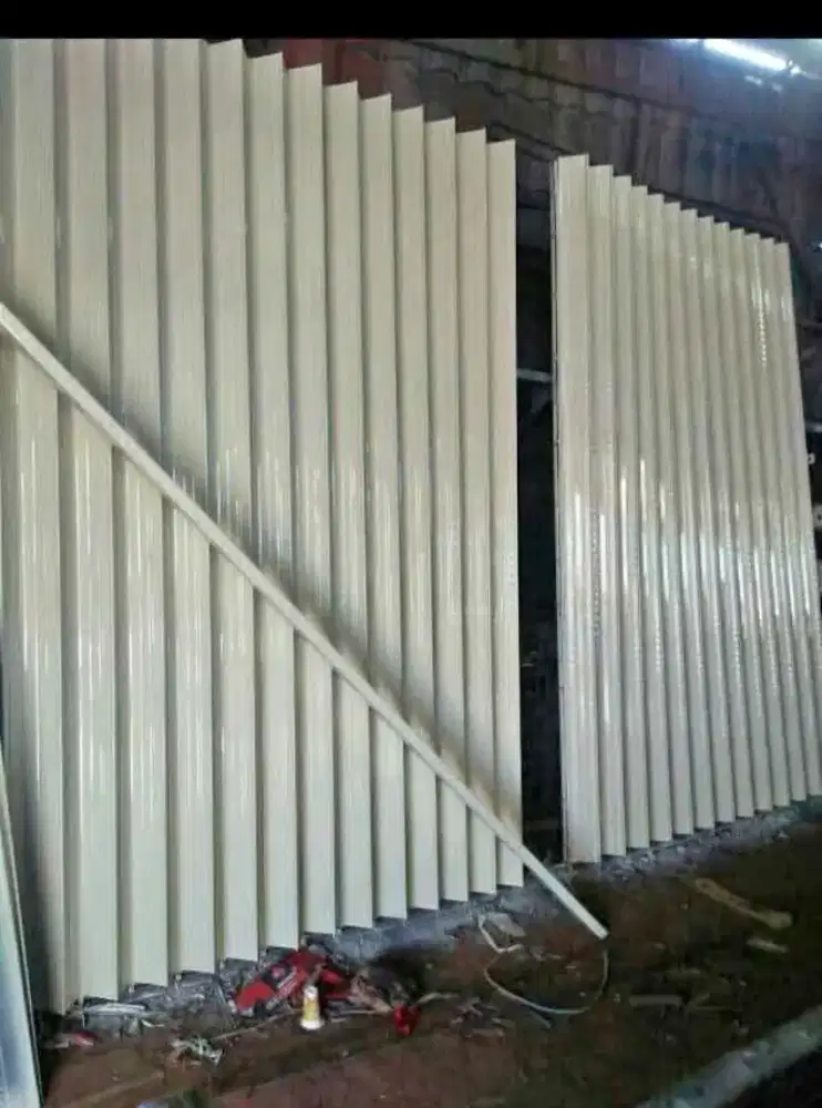 Folding gate rolling door murah