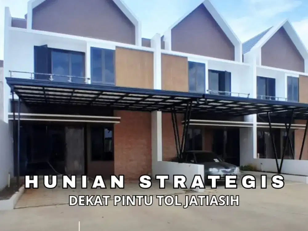 rumah 2 lantai siap huni harga 900 jutaan free biaya-biaya