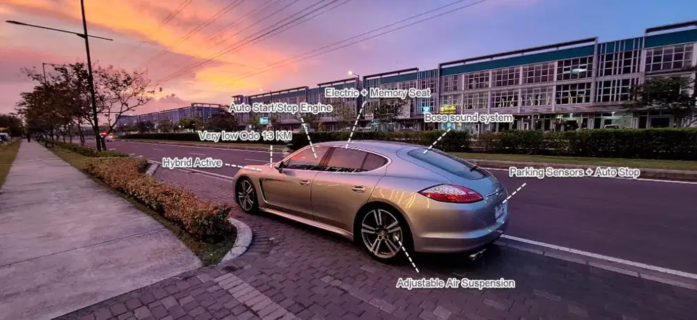 PRELOVED: Porsche Panamera S Hybrid 2013 MULUS (Rare Collection)
