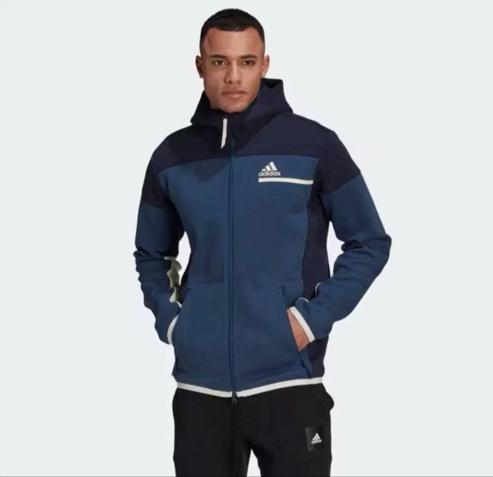 Jaket Adidas Hoodie Z.N.E Full Zip Size S