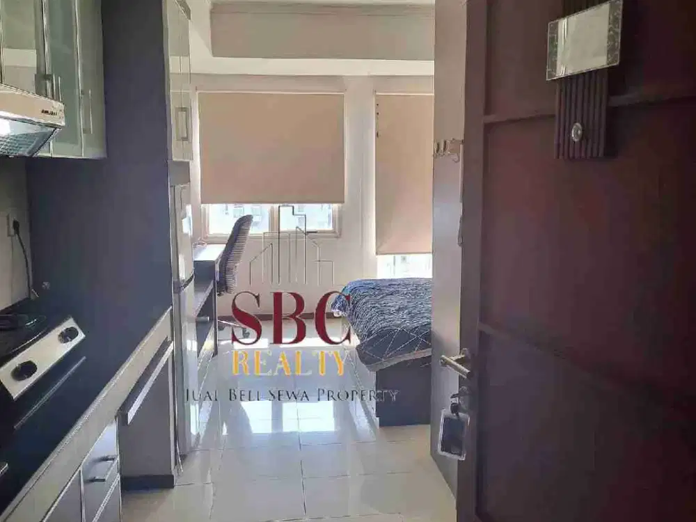 Disewakan Unit Apartemen Royal Mediterania Garden Residence Type Studio Full Furnished View Swimming Pool