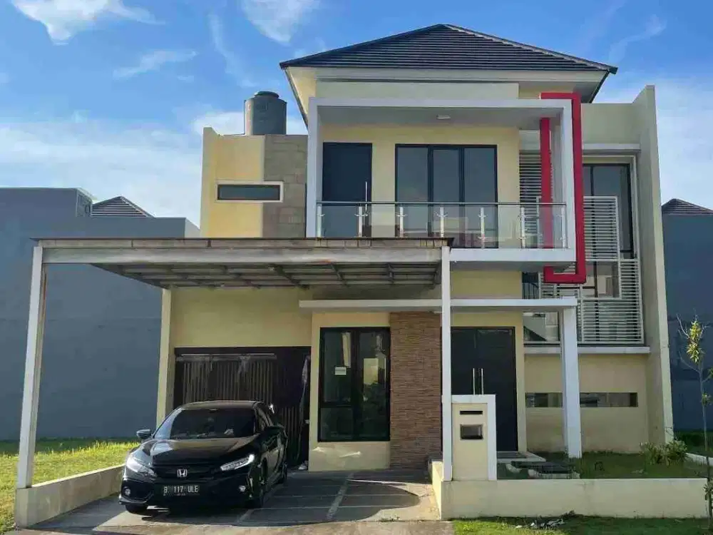 disewa rumah siap huni cluster arana harapan indah bekasi