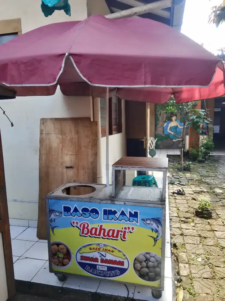 Gerobak + payung