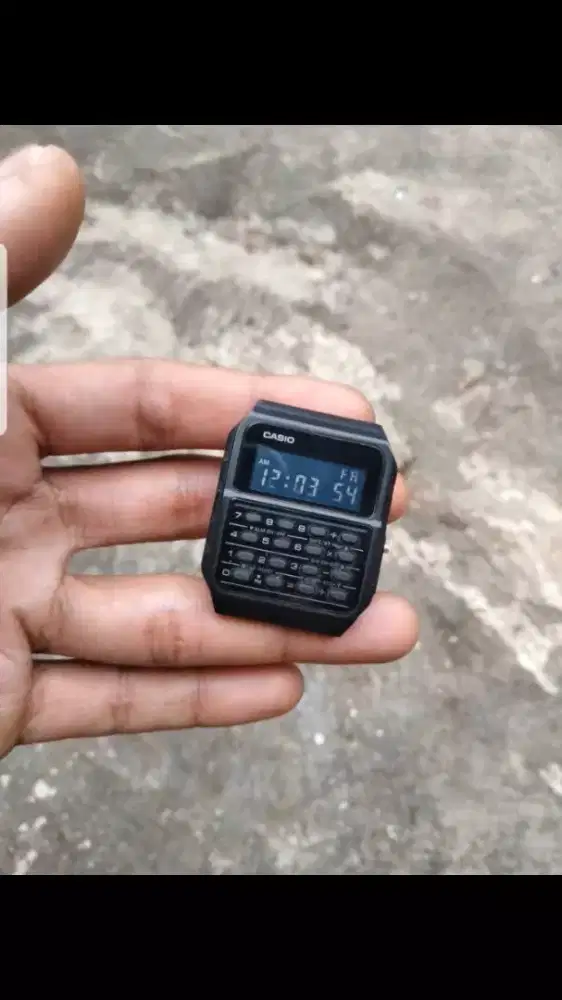jam casio ca 53 minus gak bisa setting