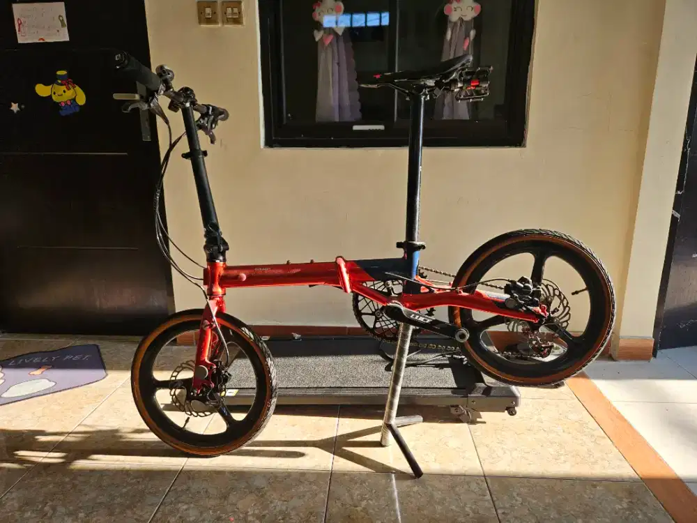 Sepeda Lipat Camp Hazy 16 Carbon Like New