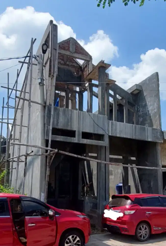 Rumah 80% sudah jadi