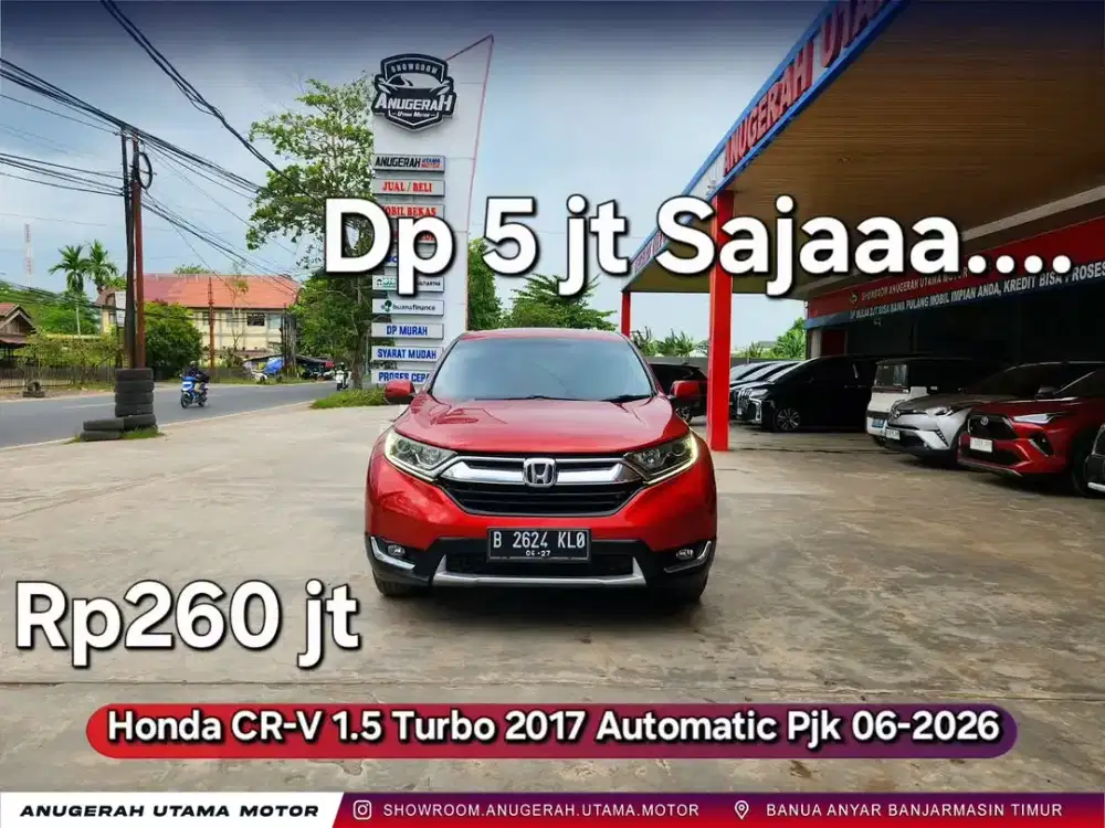 Dp5jt CRV 1.5 Turbo 2017 Automatic Pjk06-2026