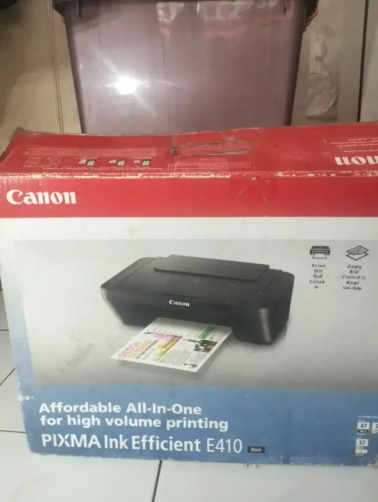 Printer Canon PIXMA E410