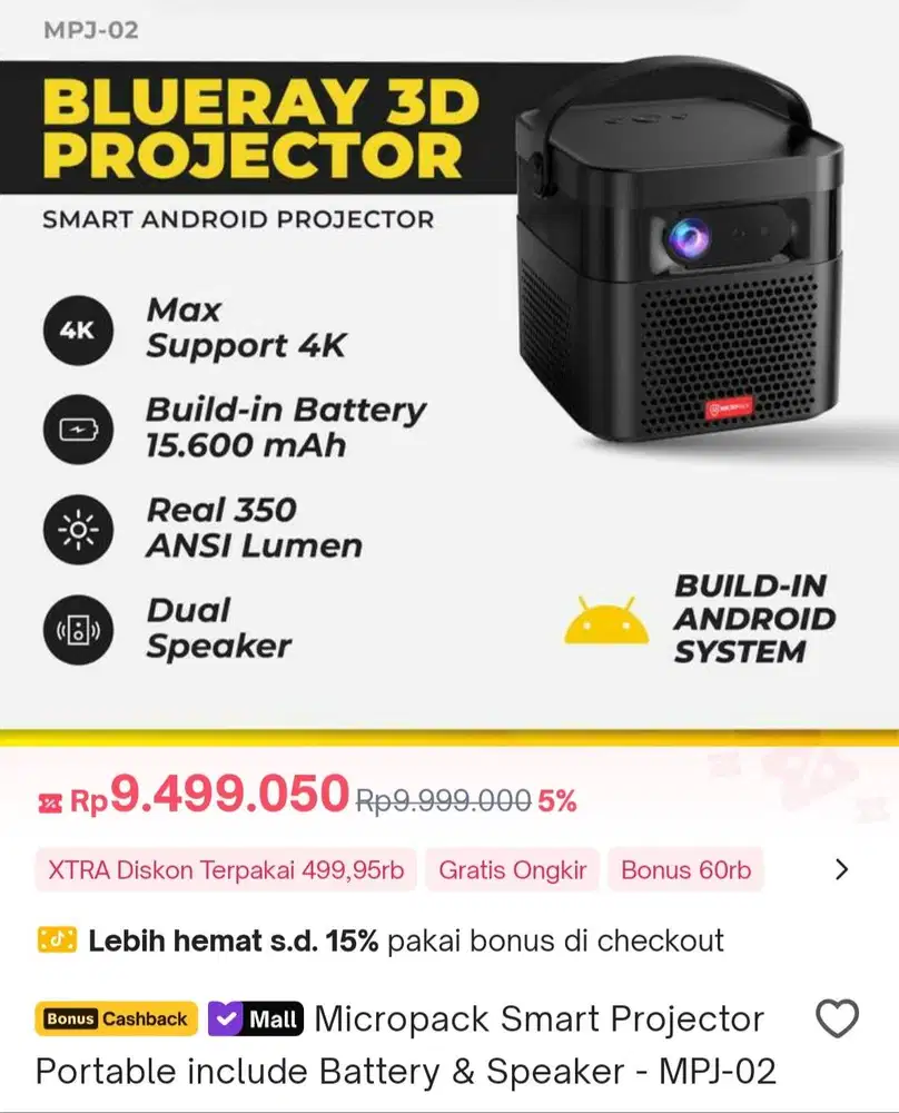 Smart projector