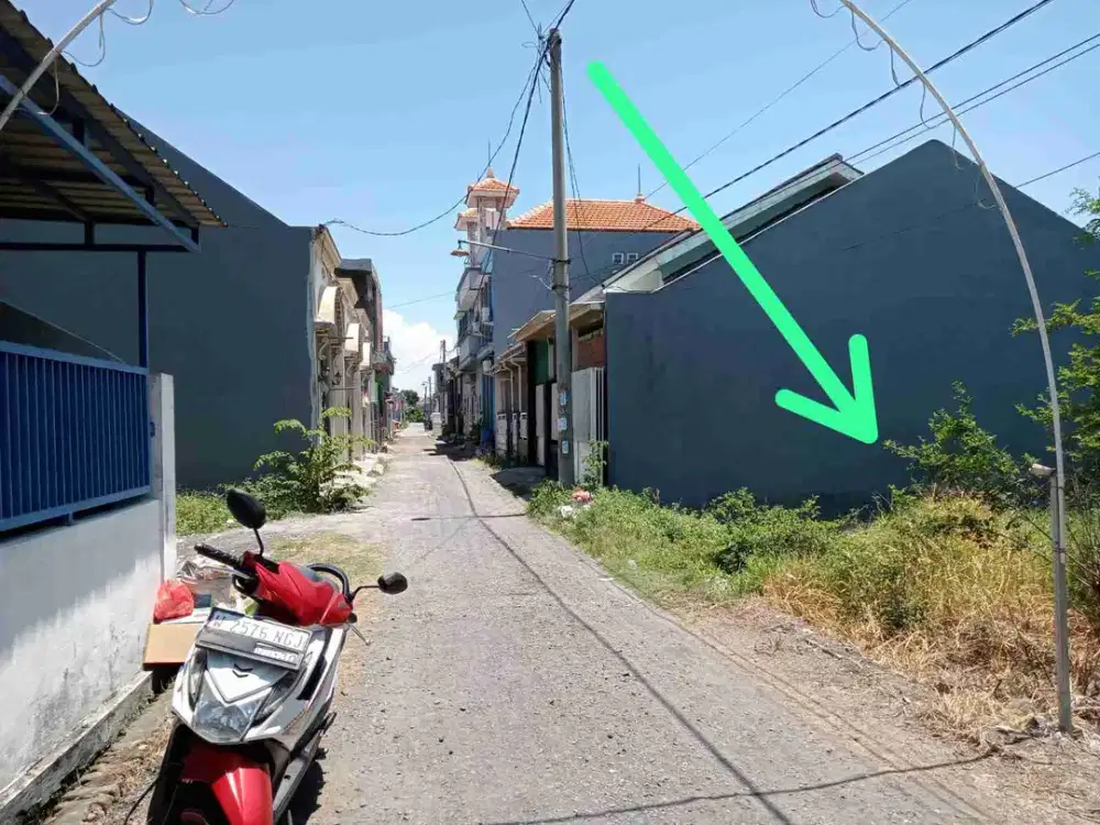 Tanah luas 80 m2 harga 275 juta di Gabung jaya, Sedati, Sidoarjo