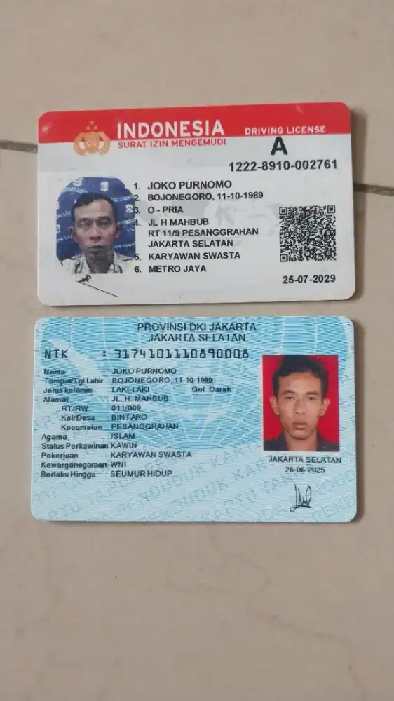 Mencari pekerjaan sebagai drifer pribadi