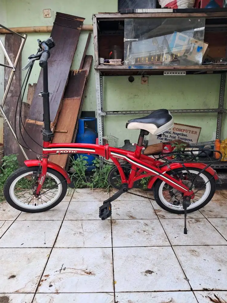 Sepeda Lipat Exotic 16 Inch