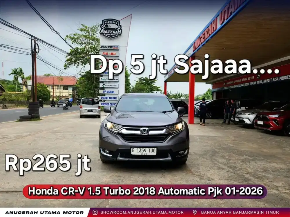 Dp5jt CRV 1.5 Turbo 2018 Automatic